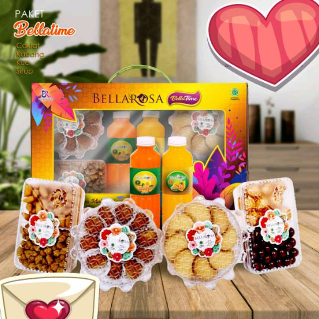 

PAKET KUE LEBARAN BELLAROSA PAKET BELLATIME