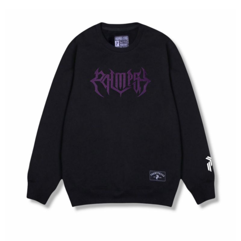 Sweater Pria Cewek Crewneck Metal Premium Distro Free Setiker