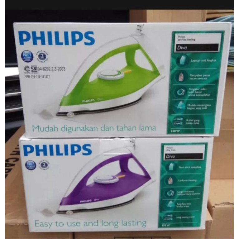 Setrika Philips GC-122/37 Setrika Philips / Philips Setrika Kering Garansi resmi