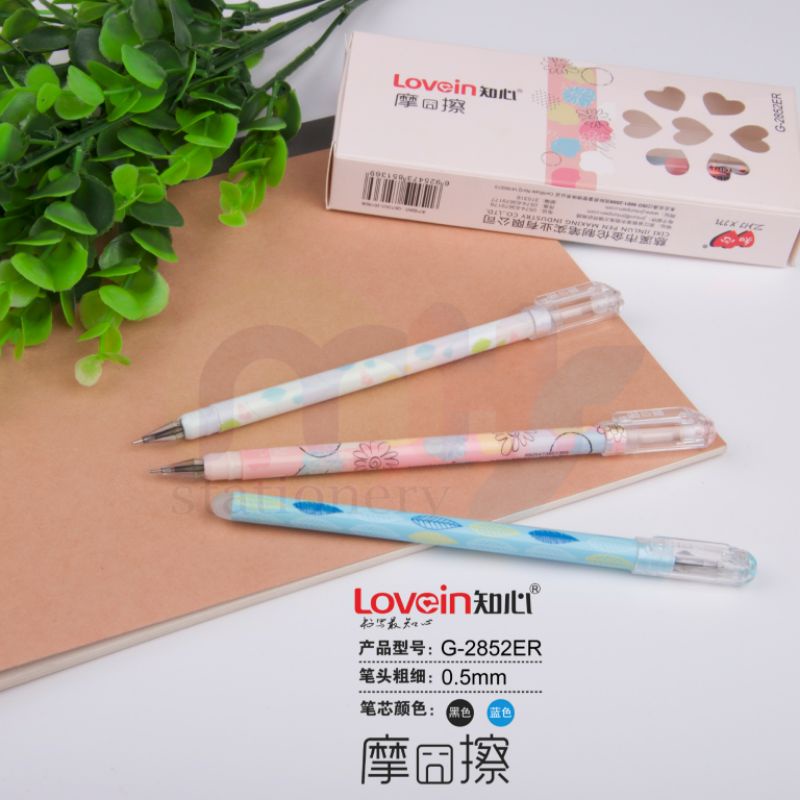 Gel Pen / Pulpen / Pena Lovein Zhi Xin / ZHIXIN / KARAKTER / LUCU / FUNCY