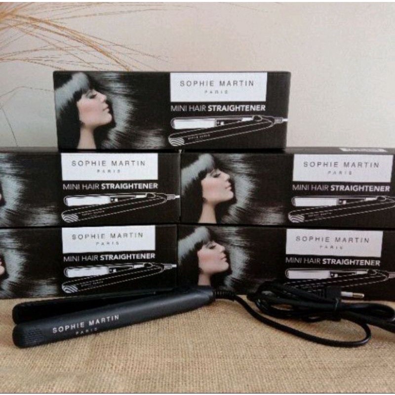 mini hair straigtener sophie martin catok mini pelurus rambut