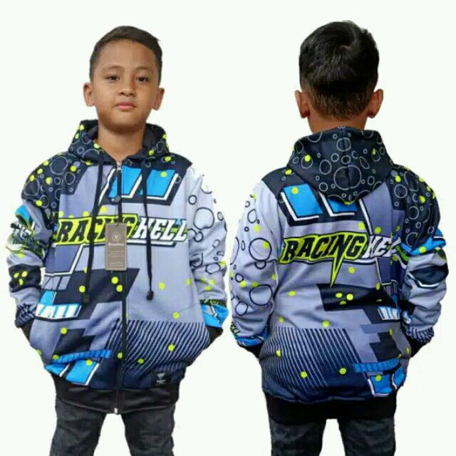 JAKET RACING HELL ANAK MURAH