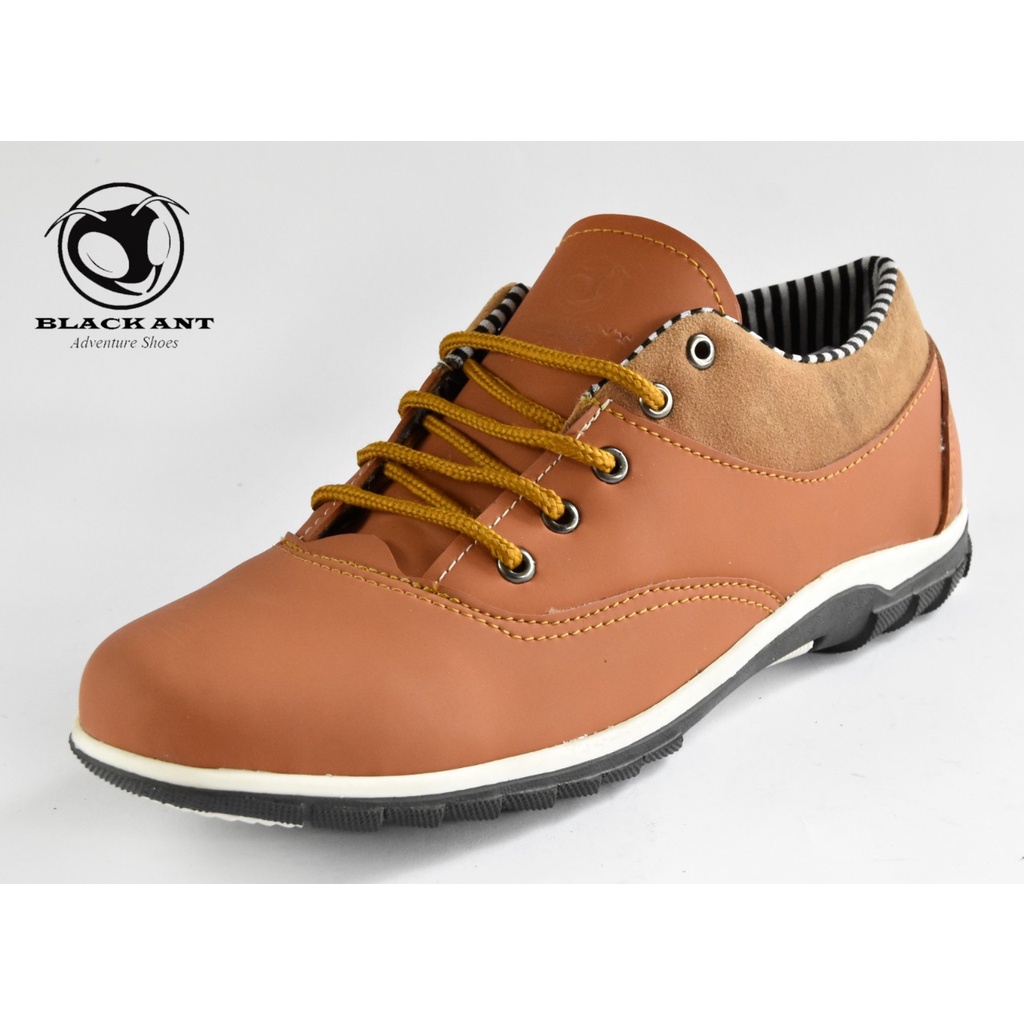 Sepatu Casual Pria black ant Original Collection suarez