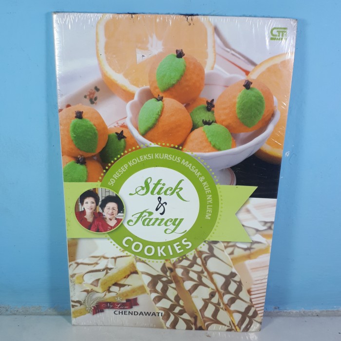 

50 RESEP KOLEKSI KURSUS MASAK & KUE NY. LIEM : STICK & FANCY COOKIES