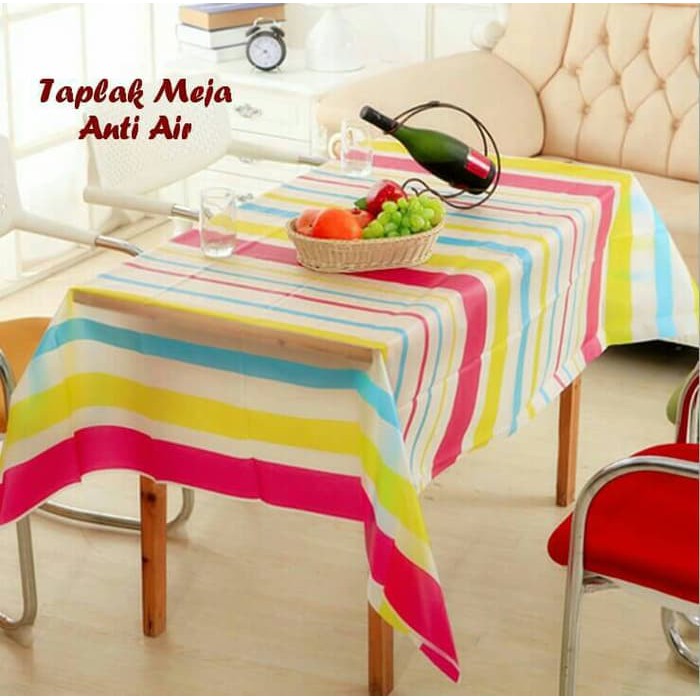 taplak meja anti air / table mate / taplak meja waterproof