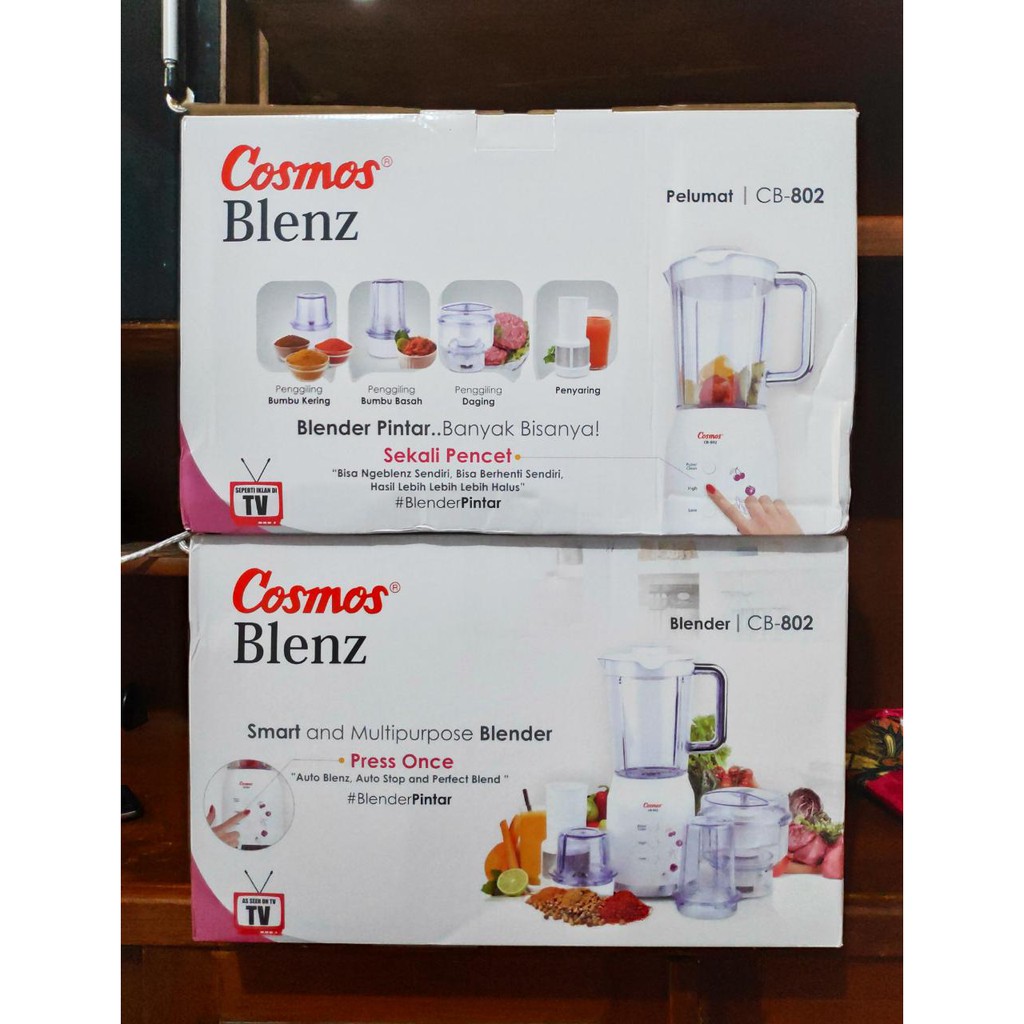 COSMOS BLENZ CB 802 Blender 1.2LT Multi Fungsi 4 in 1