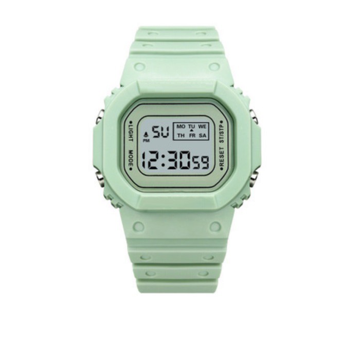 Jam Tangan Digital SOLID Anti Air Couple Watch Korea Fashion Casual Sport Waterproof Pria Wanita