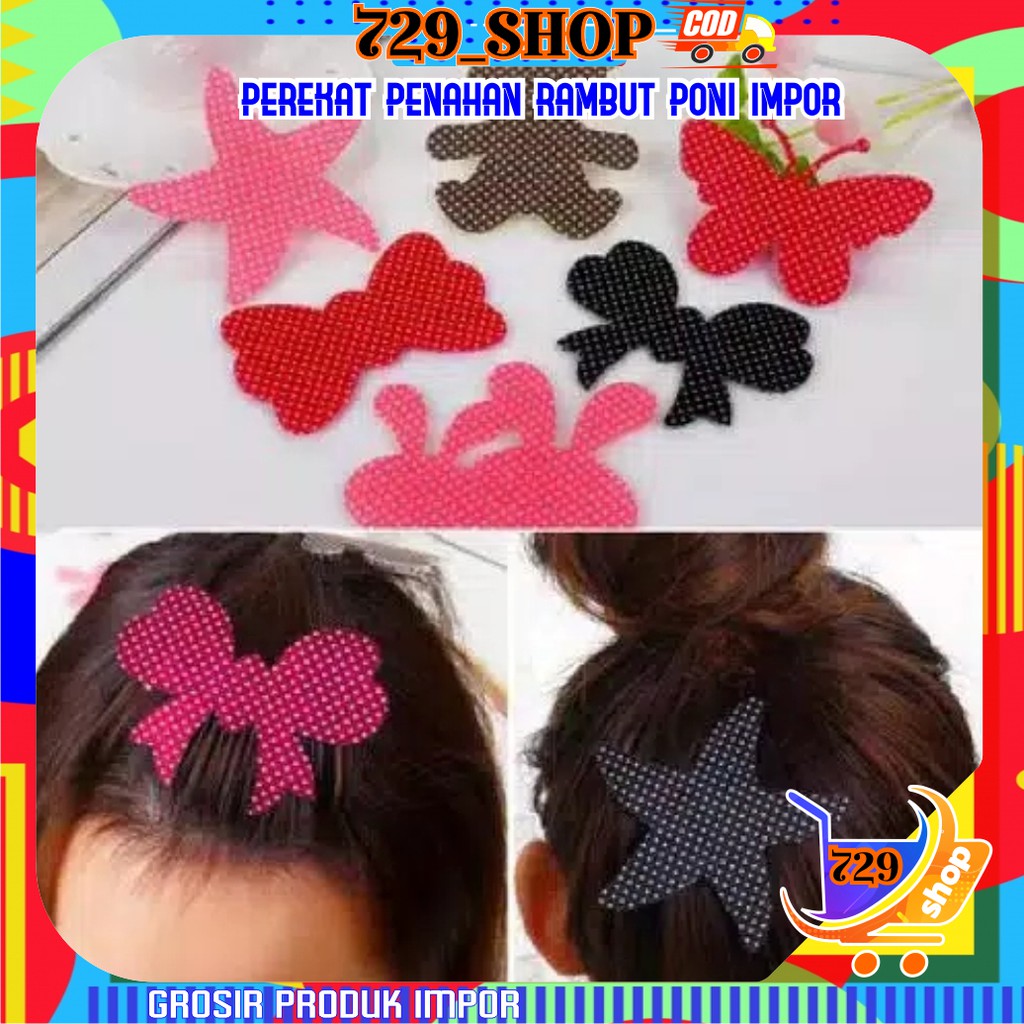 Perekat Rambut Poni Korean Style Impor Best Seller