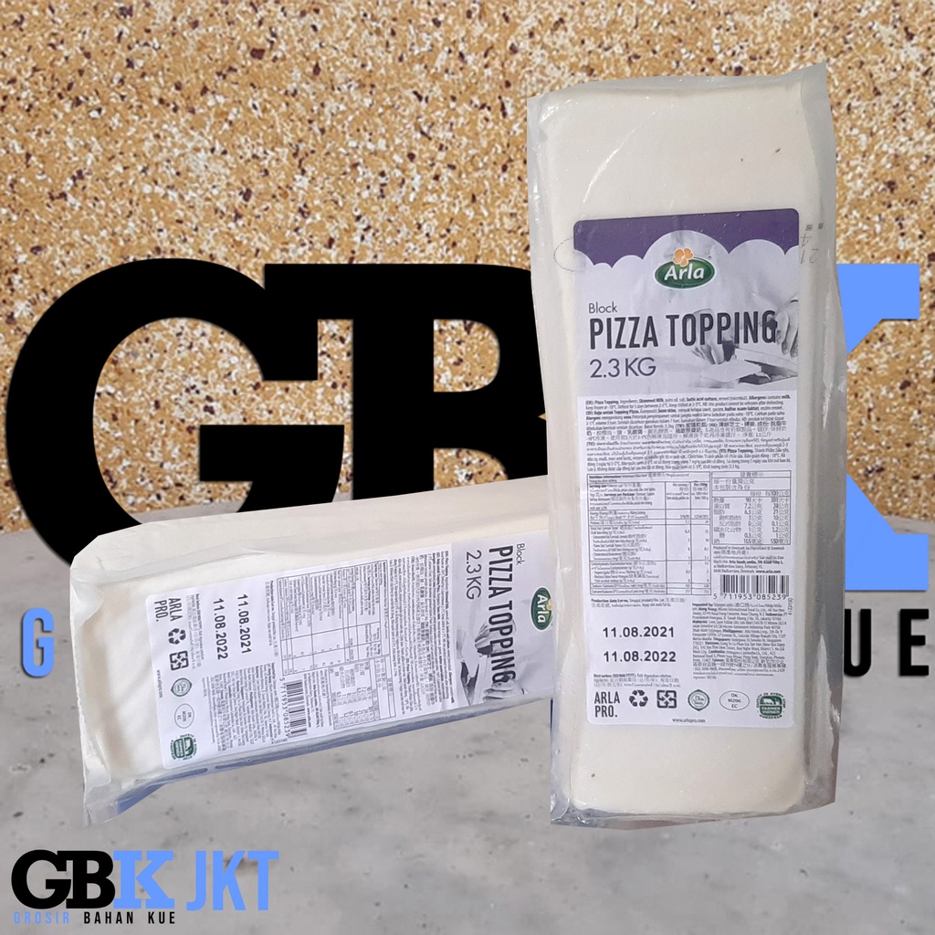 

Mozzarella Cheese Pizza Topping Arla 2,3 Kg