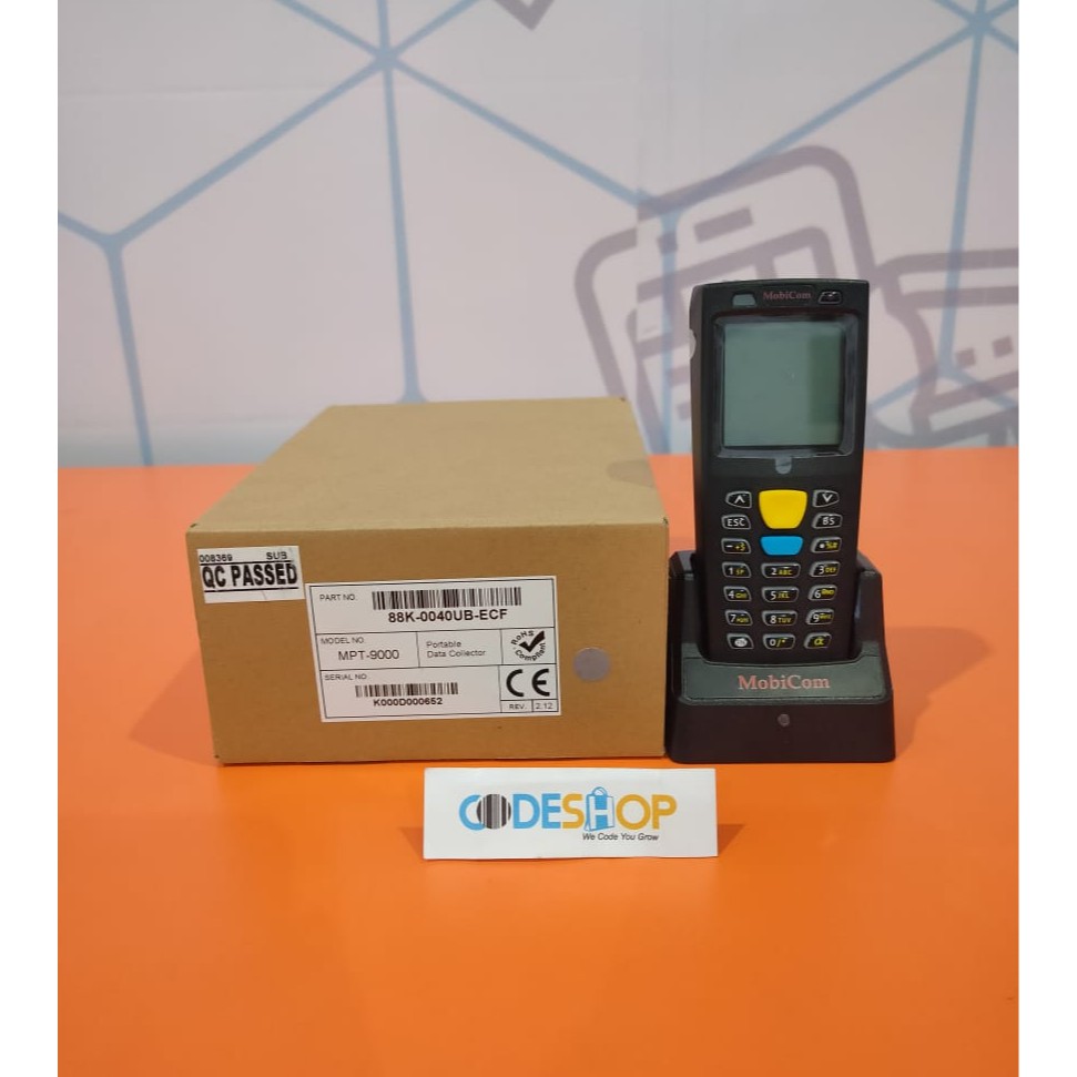 MOBILE PORTABLE SCANNER BARCODE MOBICOM MP T9000