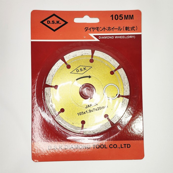 Mata Potong Keramik Diamond Blade Mata Gerinda Diamond Wheel DRY 4 Inch Kering