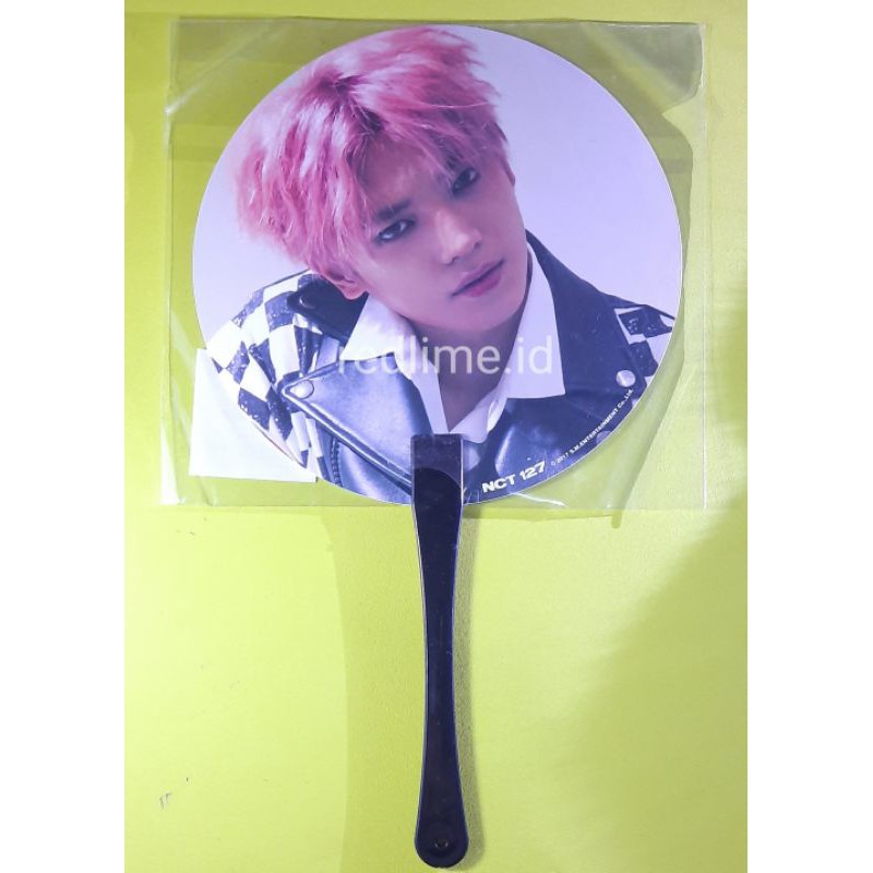 Kipas Handfan NCT Taeyong Cherry Bomb
