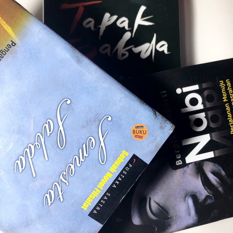 PAKET BUKU FAUZ NOOR ORIGINAL - TAPAK SABDA, BERPIKIR SEPERTI NABI, SEMESTA SABDA - LKIS