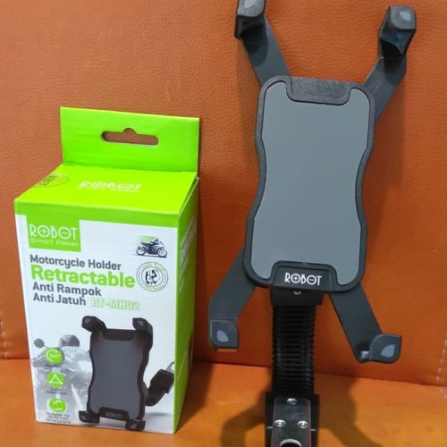 ROBOT RT-MH02 motorcyle holder retractable black+gray