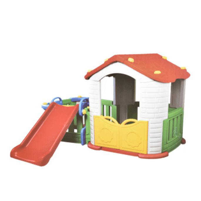 Terlaris Rumah Rumahan Bighappy Playhouse Tobebe Ayunan Prosotan Perosotan Anak