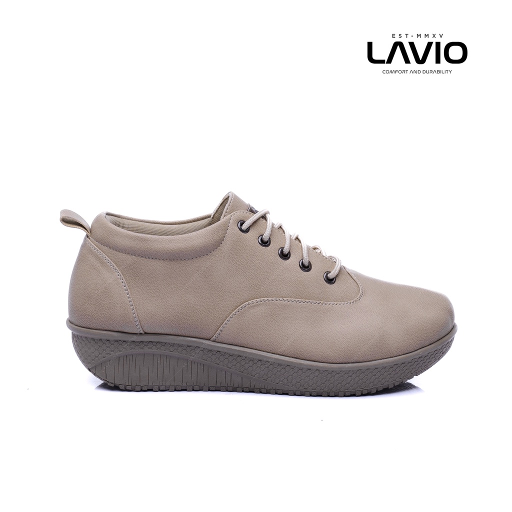 Lavio Sepatu Sneakers Wanita Flat Sintetis Yuri Orchid Premium New Arrival