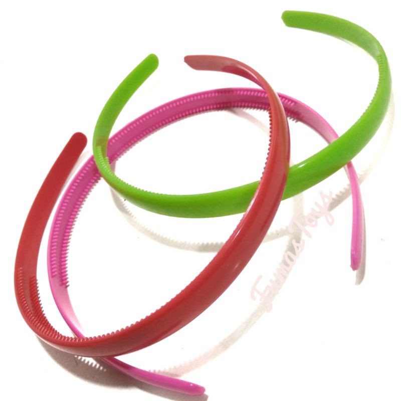 BANDO WARNA WARNI / BANDO ANAK REMAJA / AKSESORIS RAMBUT WANITA / FASHION WANITA