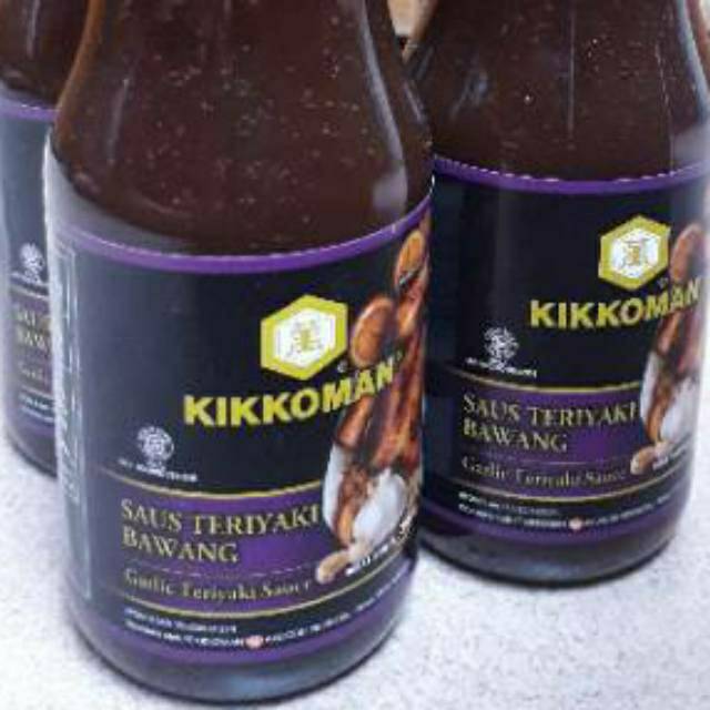 

RK60 KIKKOMAN Saus Teriyaki Bawang Garlic Teriyaki Sauce Halal MUI 300 gram