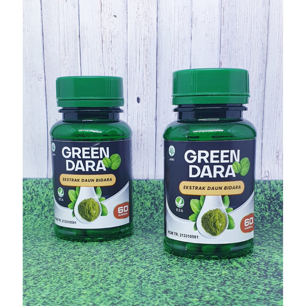 

KAPSUL GREEN DARA ekstrak daun bidara EZA isi 60 kapsul HERBAL ALAM