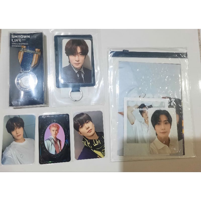 PC NCT 127 JAEHYUN EMBLEM SMCU SET, YB JAEHYUN (YEAR BOOK),JAEHYUN SLOW ACID VOL.3 WHITE VER, PHOTOP