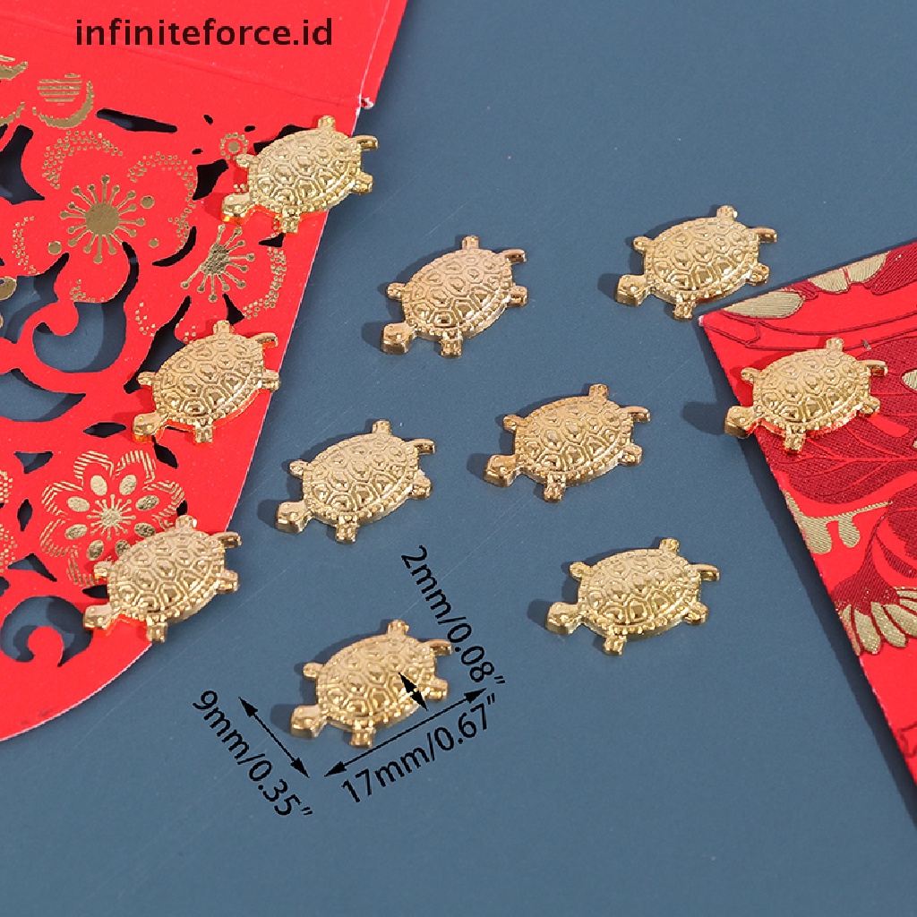 (infiniteforce.id) 10pcs / Set Ornamen FengShui Kurakura Keberuntungan Gaya Jepang Untuk Keberuntungan