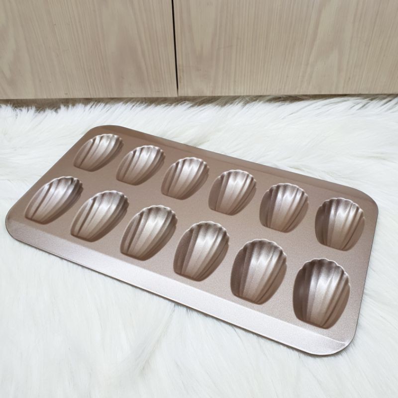 madeleine pan 12s / loyang kerang / shell baking pan