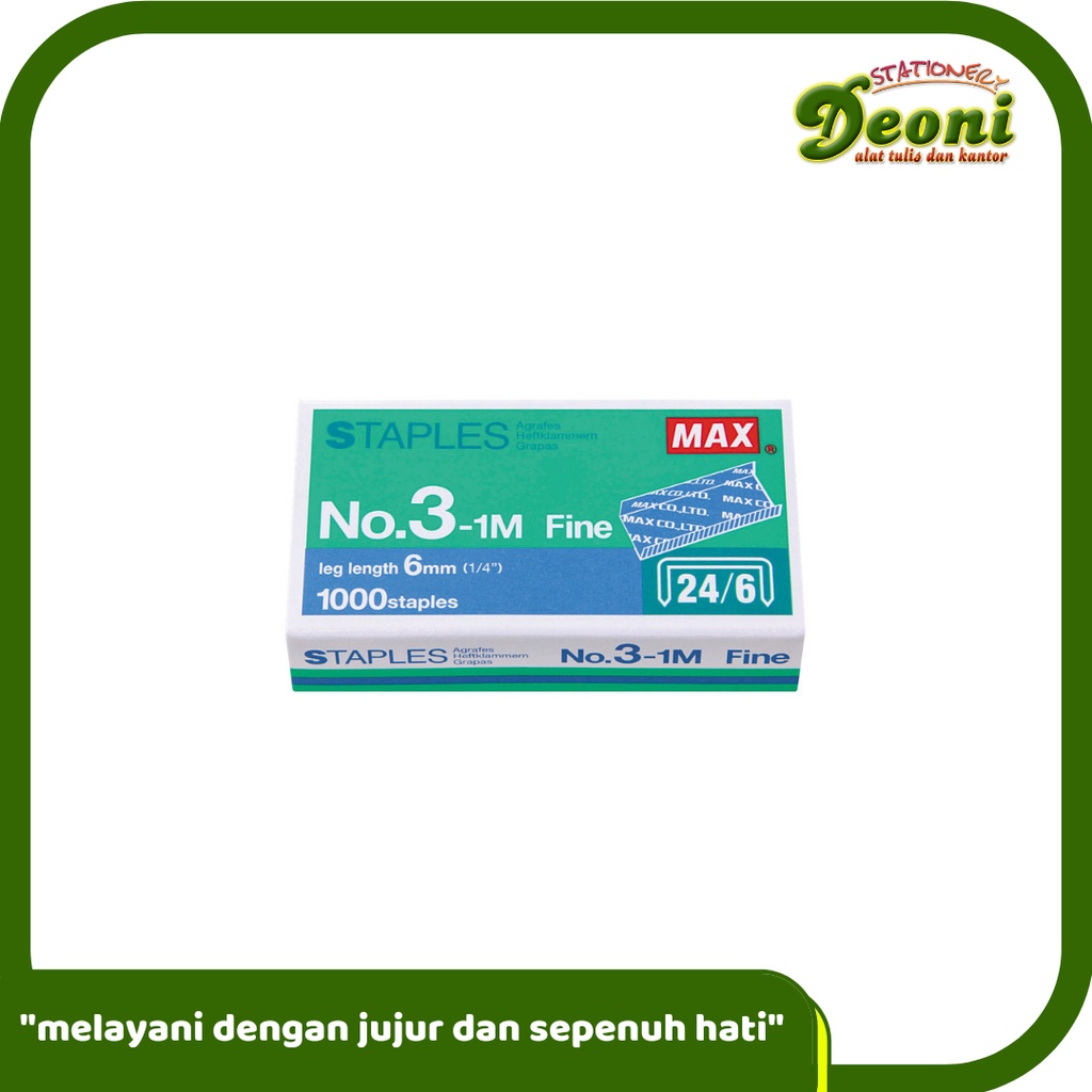 

MAX STAPLES 3-1 M Isi Stapler