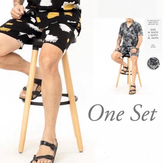 ✱ Baju setelan Tie Dye Pria Keren (dapat baju dan celana) ✫