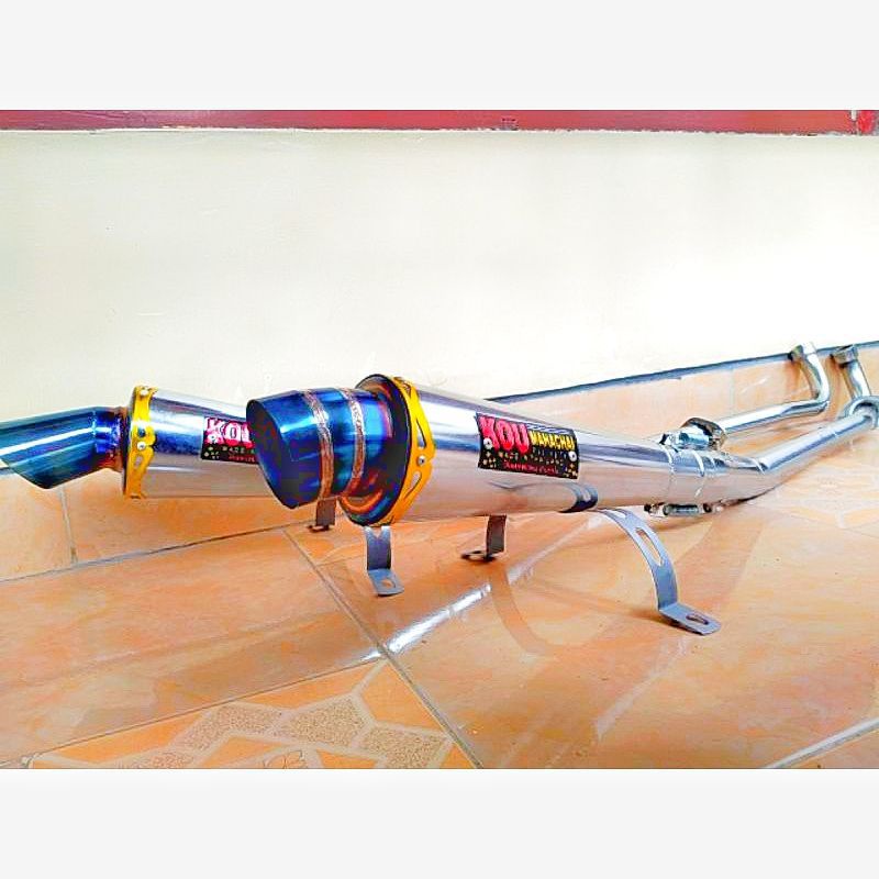 knalpot racing kou supra kharisma revo smash blade kirana shogun