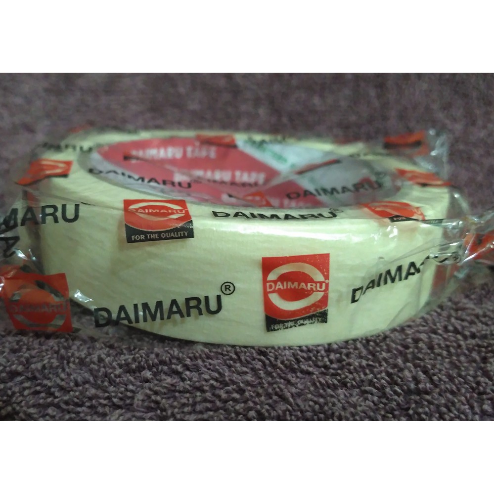 

Lakban Kertas 2,4 CM Daimaru LAKBAN KERTAS 1 lebar 24mm ( satu inci)
