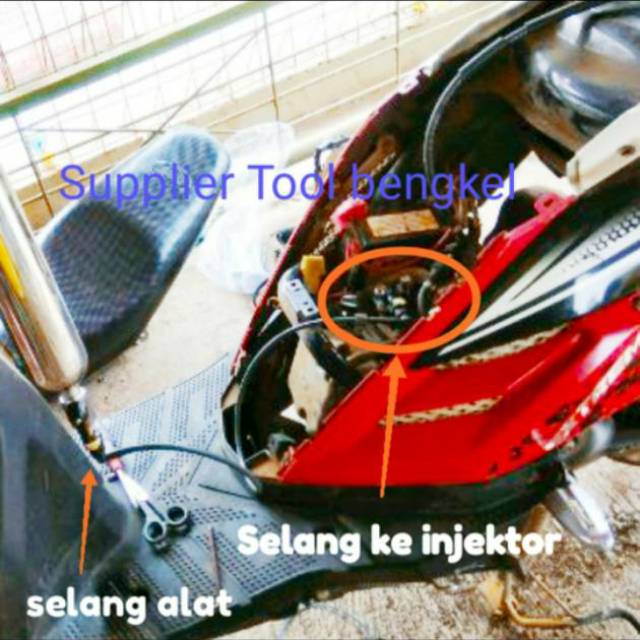 Injector cleaner alat service motor injeksi