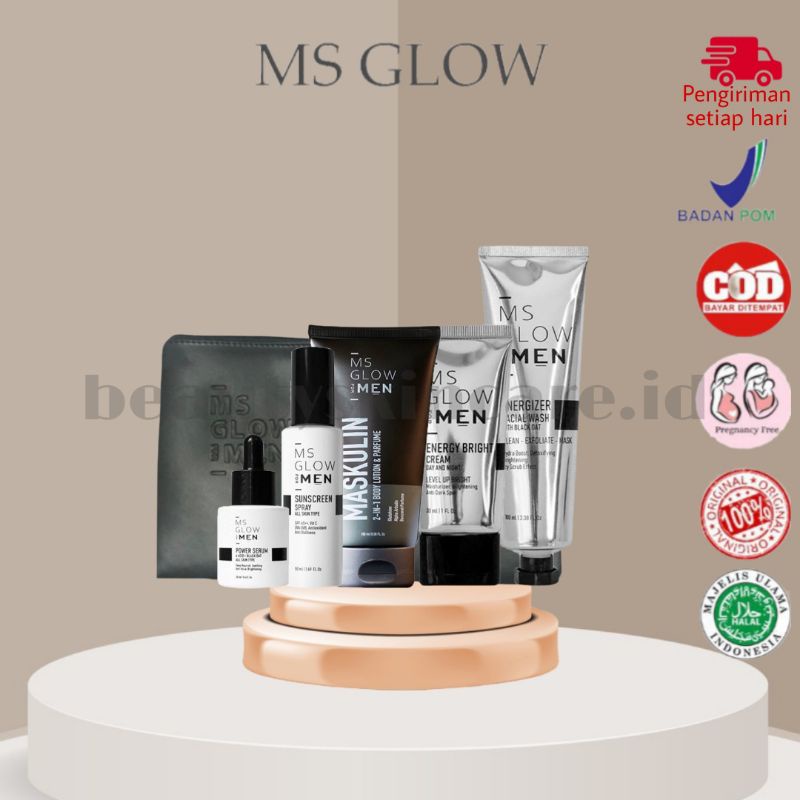 Jual Ms Glow Men Paket Komplit Ms Glow For Men Indonesia Shopee Indonesia