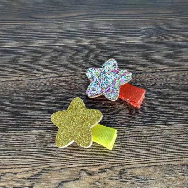[ORGM] Jepit Rambut Bayi Jepit Poni Anak Glitter Mickey Love Mahkota