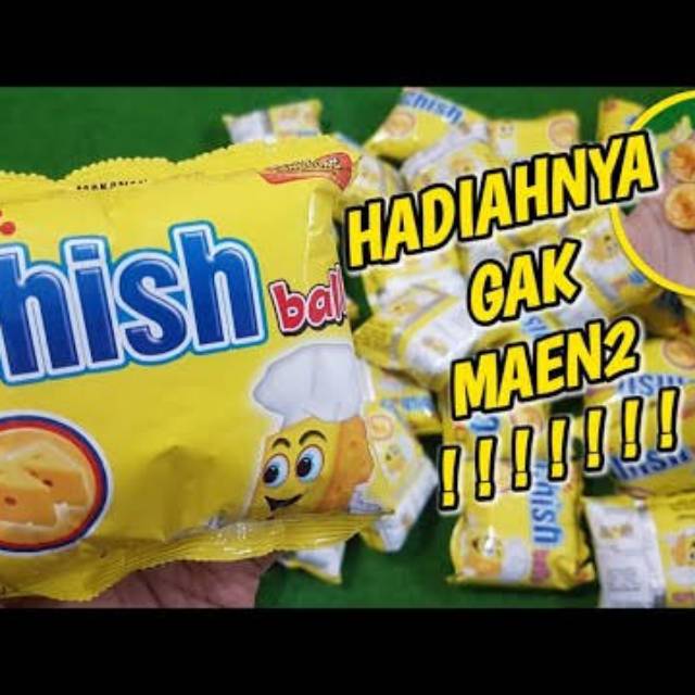 CIKI BALL MR CHISH BALLS RASA KEJU / CHIKI KEJU BERHADIAH / MAKANAN RINGAN BERHADIAH