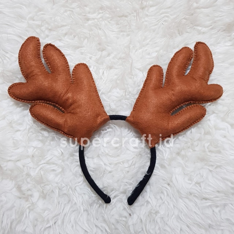 Bando Rusa Bando Tanduk Rusa Natal Bando Natal Bando Rudolph Kostum Rusa Kostum Hewan Bando Natal Karakter Rusa Coklat