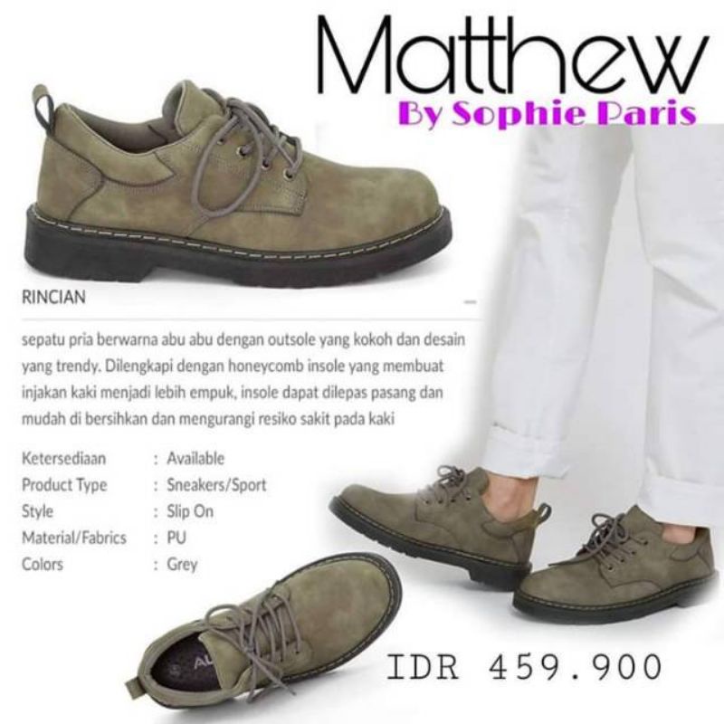 SEPATU MATTHEW ALIVE SOPHIEMARTIN/SEPATU ALIVE SOPHIE PROMO