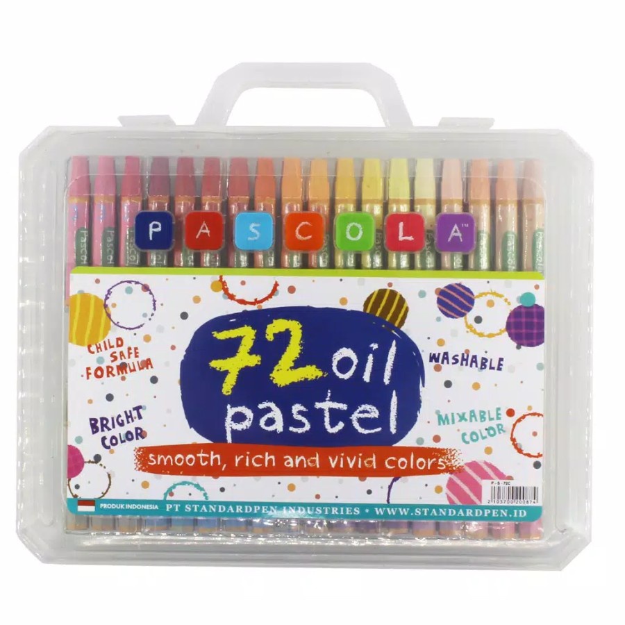

Crayon Oil Pastel Pascola 72 Warna