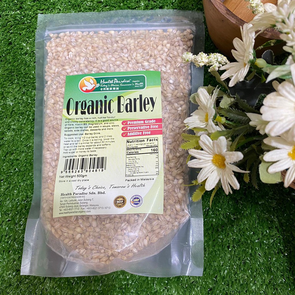 HP Organic Barley 500gr