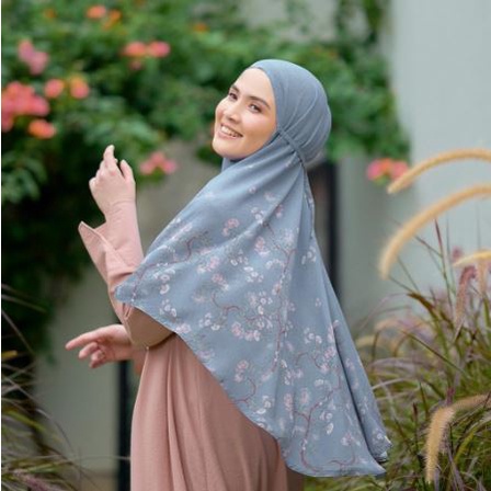 DOA INDONESIA BAITI KHIMAR CALANTHA REGULAR BLUE BEADS