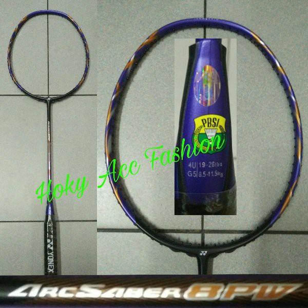 Raket Badminton Yonex Arcsaber 8PW 100 Persen Original Produk new 2018 BO372 CN BAT