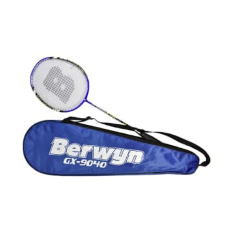 Raket Badminton Dengan Cover Biru Kinetic Gx-9040