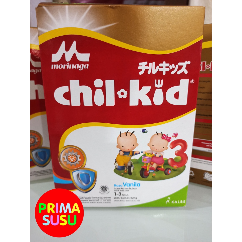 Chil kid 3 200 Gr, Madu, Vanila