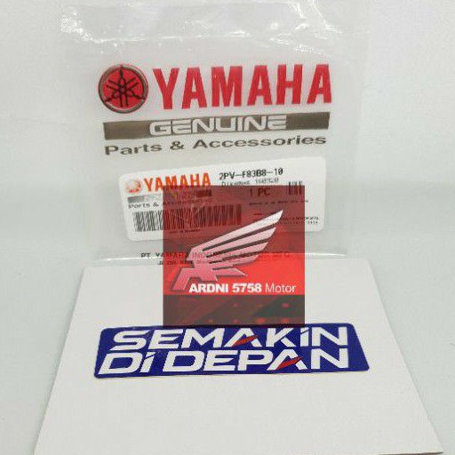 

Mark Sticker Stiker Label Logo Tulisan Semakin Di Depan 95MM Biru Ori Yamaha