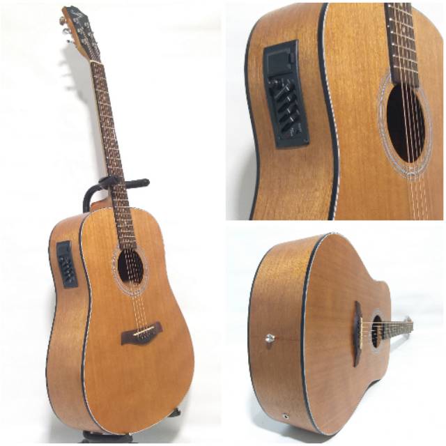 Gitar Akustik Elektrik Jumbo Cowboy GW-240NS GW 240 NS Original