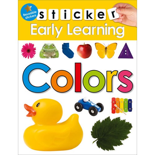 

Sticker Early Learning COLORS with Reusable Stickers (STC-PRID-ELRN-COL)