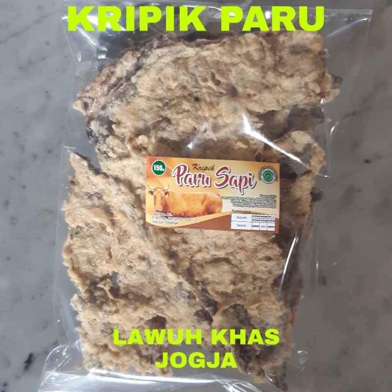 Jual Kripik Paru Sapi 150g Shopee Indonesia