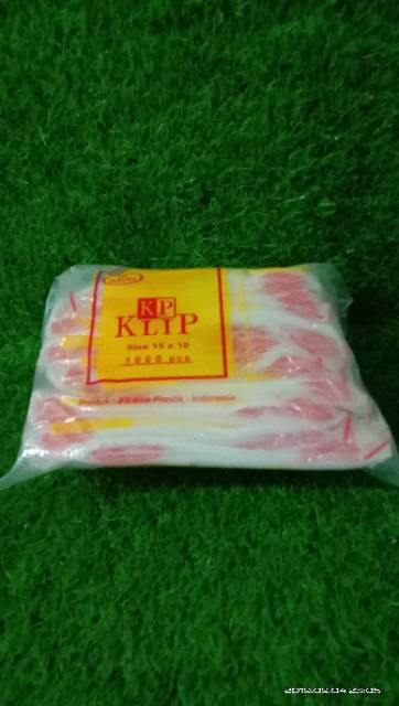 TERBAIK!!! 100 pcs plastik klip KP 10 x 15