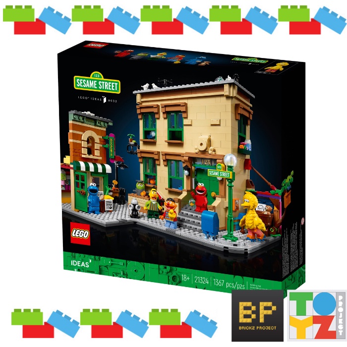 LEGO 21324 IDEAS 123 Sesame Street Original