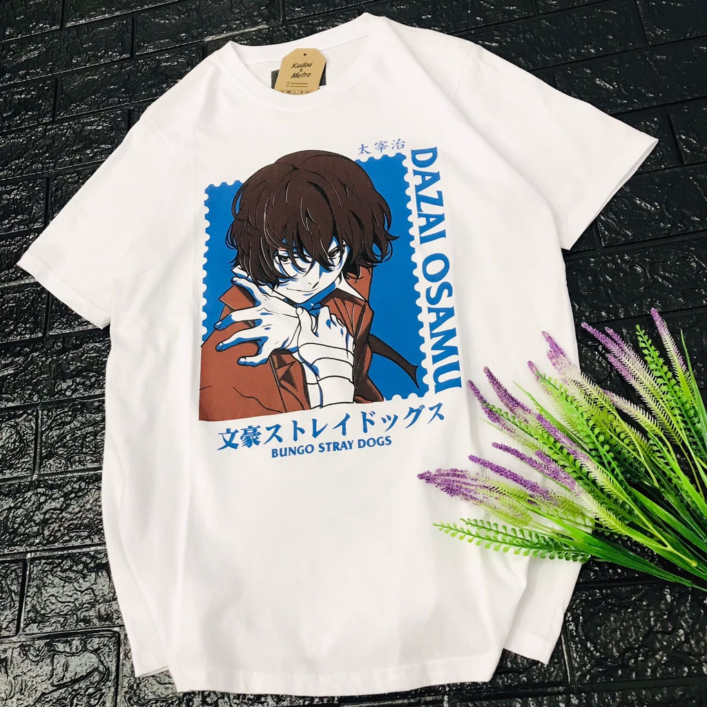 Tshirt Dazai Osamu Bungou Stray Dogs Anime