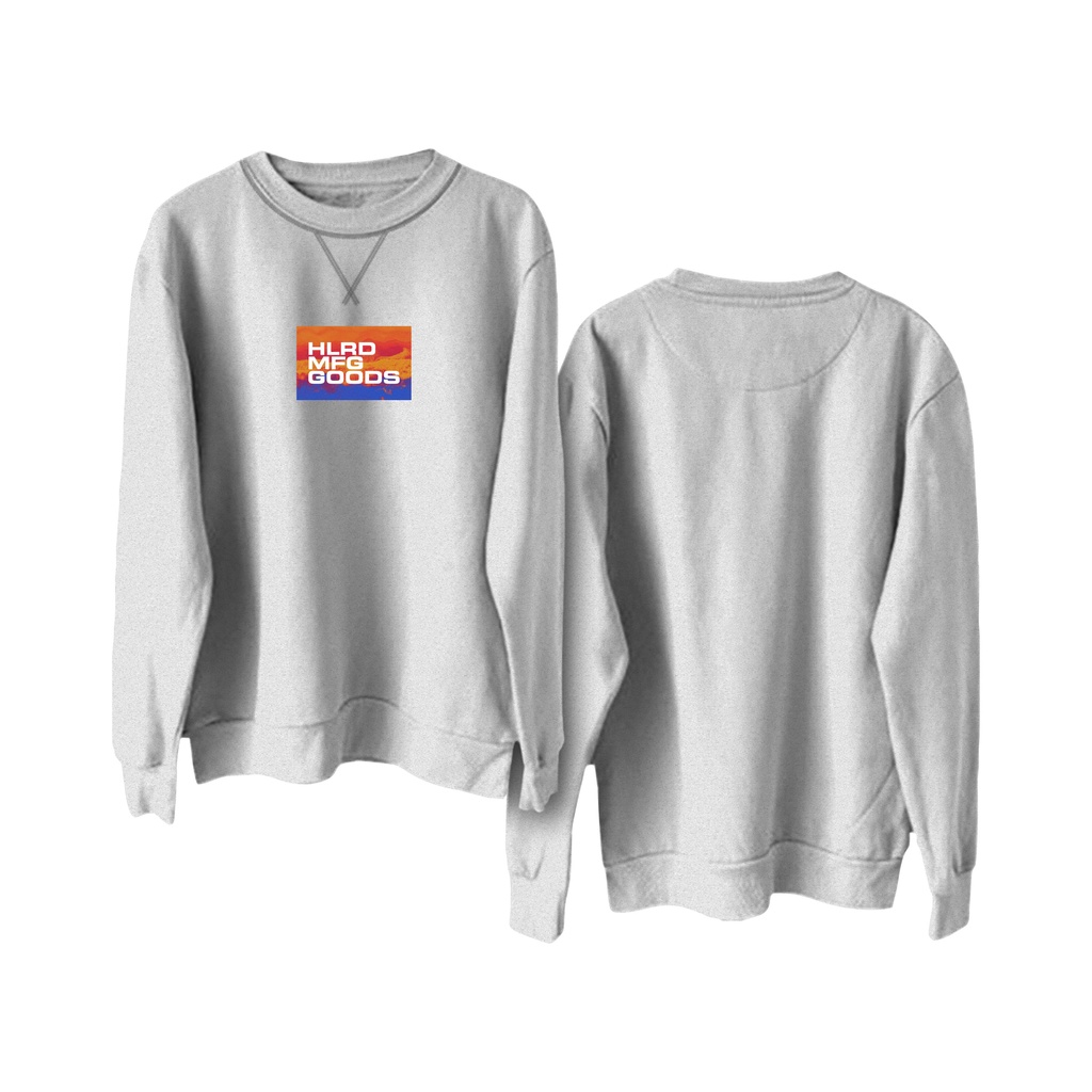 Holyrider Sweter Basic MFG Goods || Crewneck sweatshirt sablon DTF  size M - XXL ( Pria &amp; Wanita )